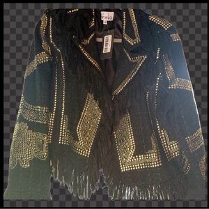 Embellished Black Jacket by Seviq